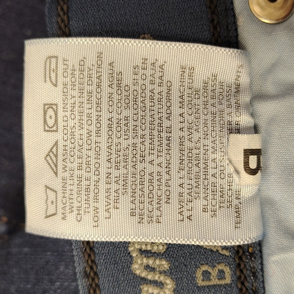 Wrangler Q Baby Ultimate Riding Jean Dark Wash Boot Cut Jeans - Picture 12 of 13